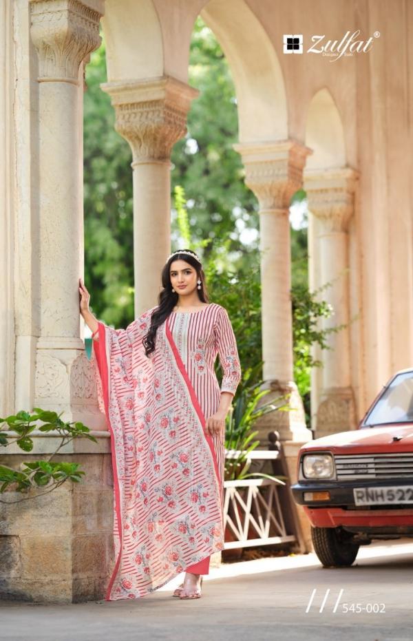 Zulfat Farhana Vol 5 Cotton Printed Dress Material Collection